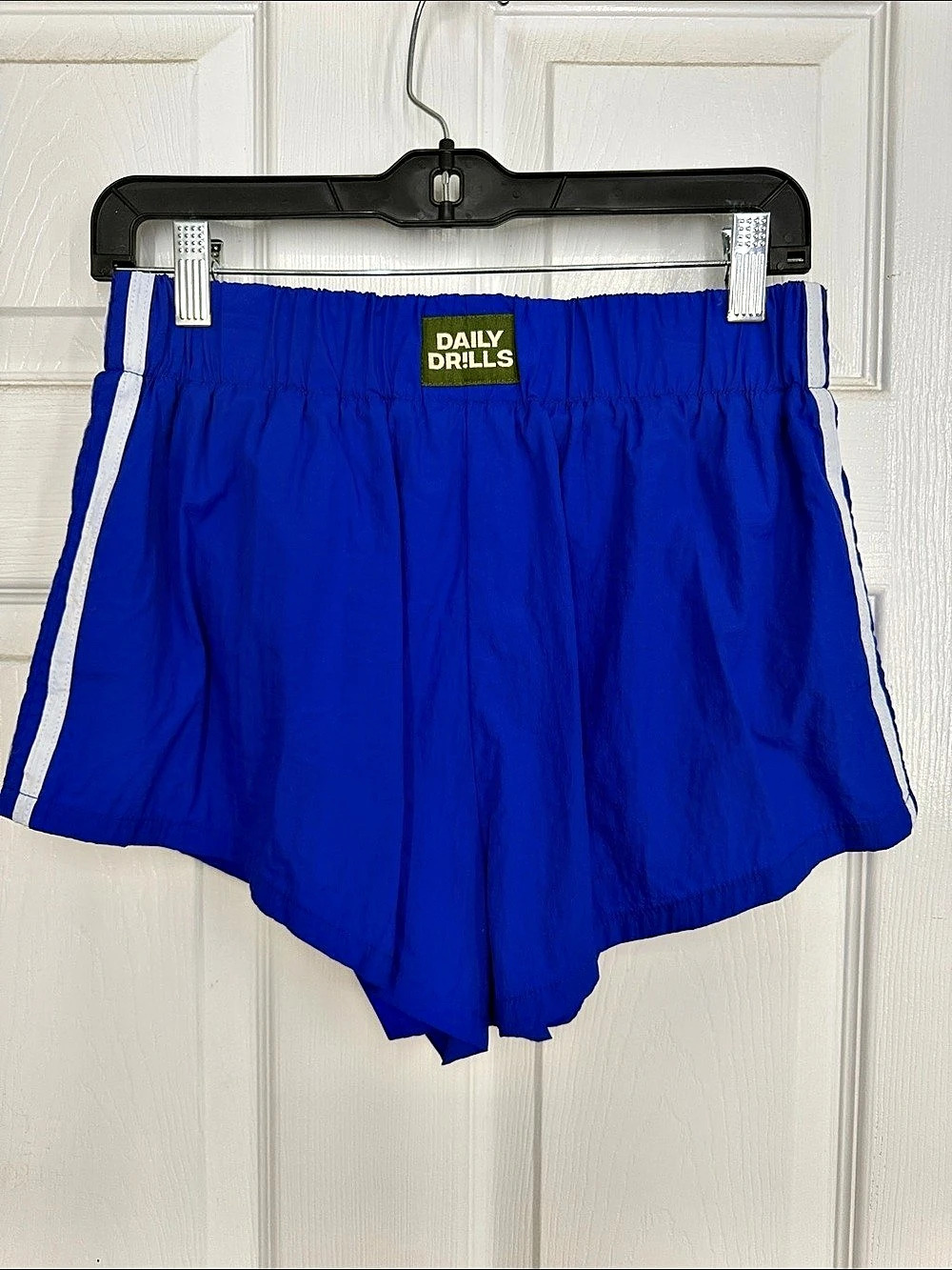 Daily Drills Athletic Shorts Blue & White
